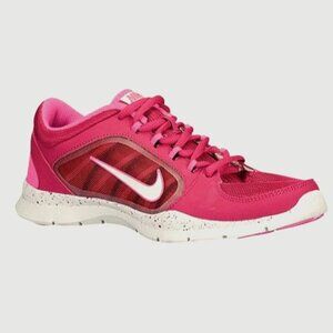 Nike Flex Trainer IV Pink/white 2014 (643083-603) Sz 10